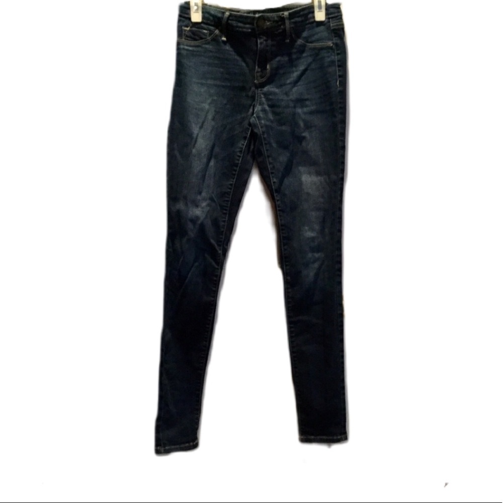 Women’s Mossimo mid-rise jeggings jeans size 6/28L dark blue wash